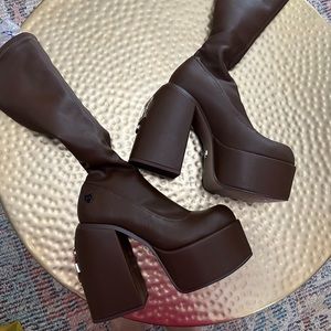 Naked wolf brown boots